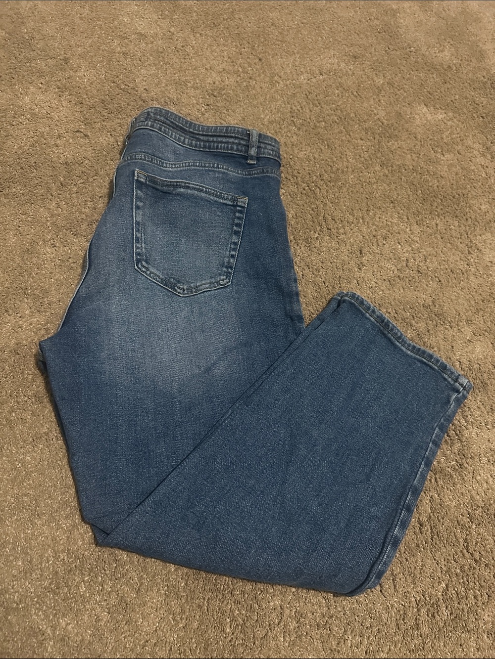 Classic High-Rise Women's Blue Jeans